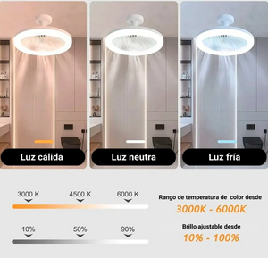 FOCO VENTILADOR 3 EN 1