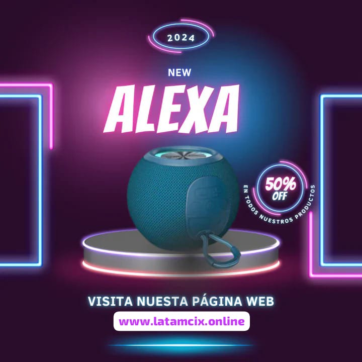 PARLANTE INTELIGENTE "ALEXA"