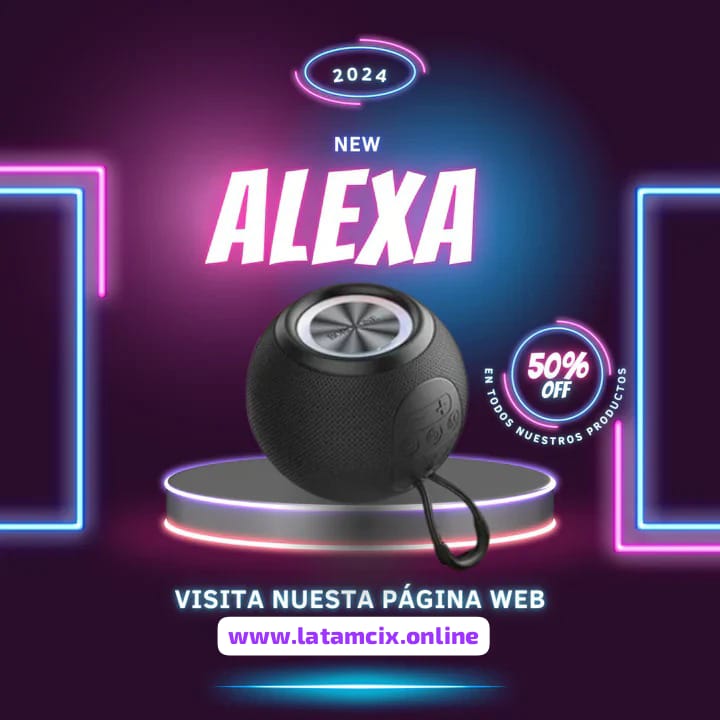 PARLANTE INTELIGENTE "ALEXA"